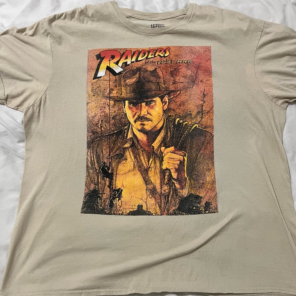 Raiders of the Lost Ark Graphic Tee Indiana Jones XXL